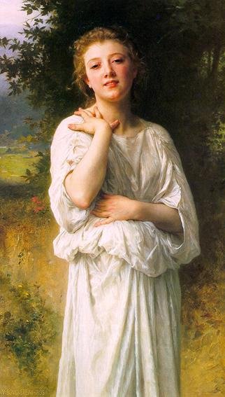 Matkamuisto tekijältä William Adolphe Bouguereau
