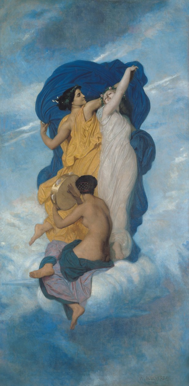Tanssi, 1856 tekijältä William Adolphe Bouguereau