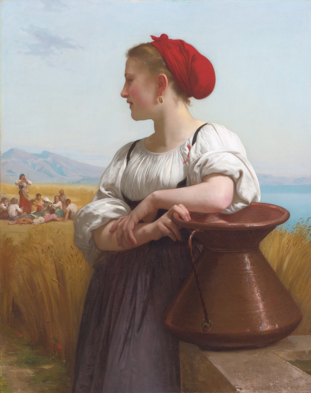 Harvesteri tekijältä William Adolphe Bouguereau