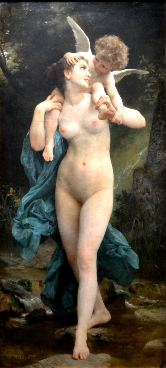 Nuoruus ja rakkaus tekijältä William Adolphe Bouguereau