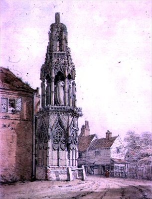 Waltham Cross, 1812 (wc paperilla) tekijältä William Alexander