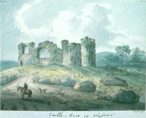 Castle Acre linna, Norfolk tekijältä William Anderson