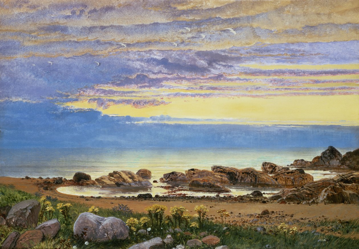 Dawn over the Sea (pari 93690) tekijältä William Bell Scott