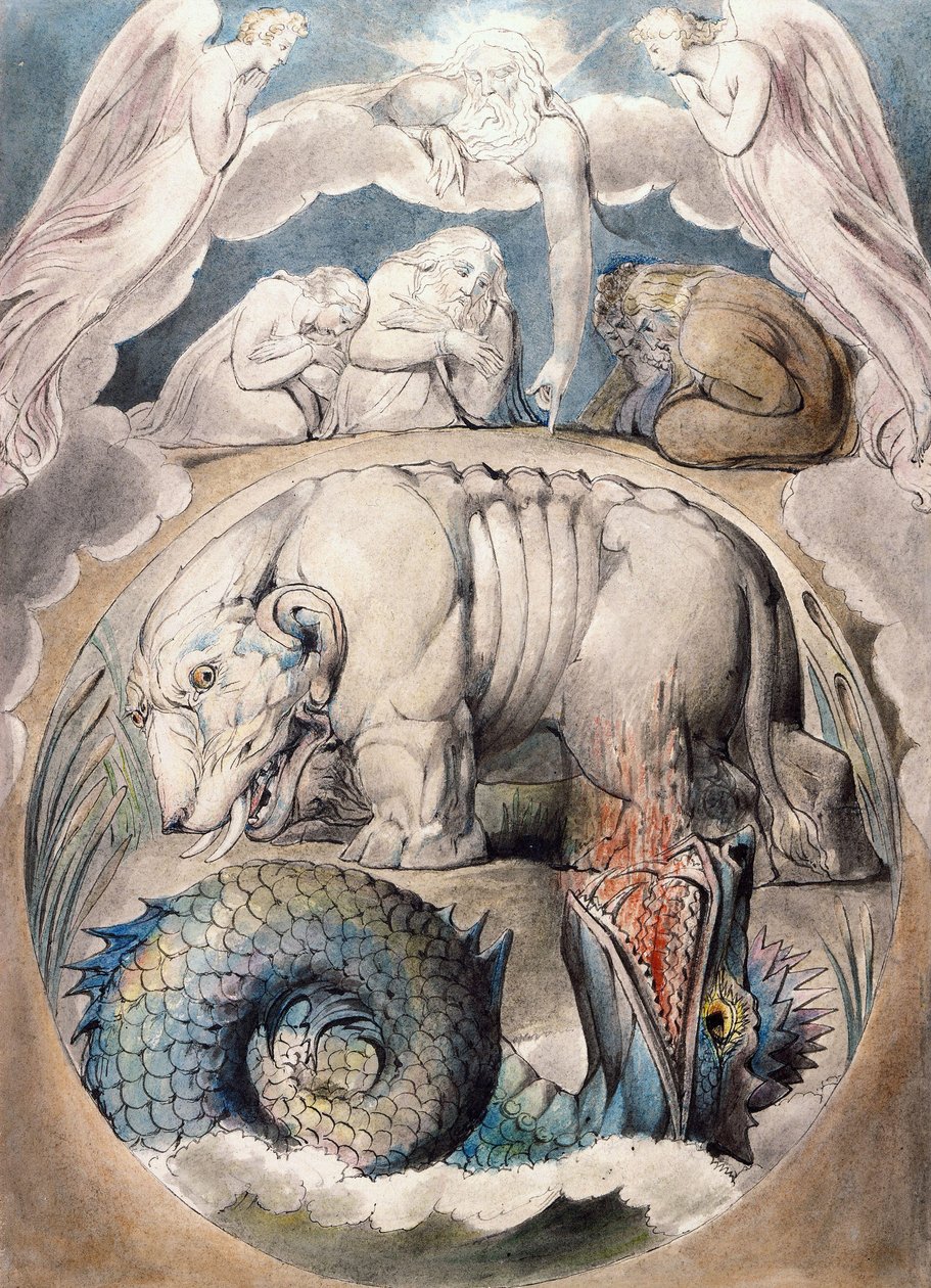 Behemoth ja Leviathan tekijältä William Blake