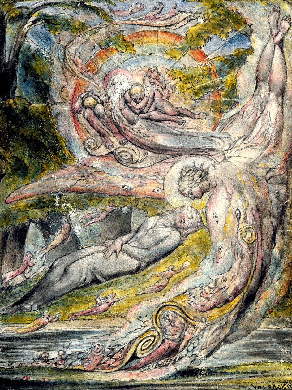 Penseroso ja Allegro tekijältä William Blake
