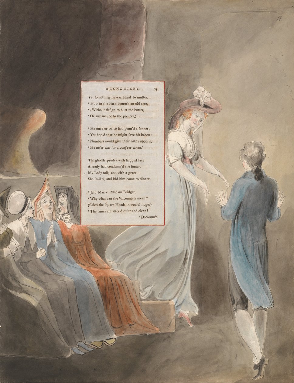 Thomas Greyn runot, Suunnittelu 33, Pitkä tarina. tekijältä William Blake