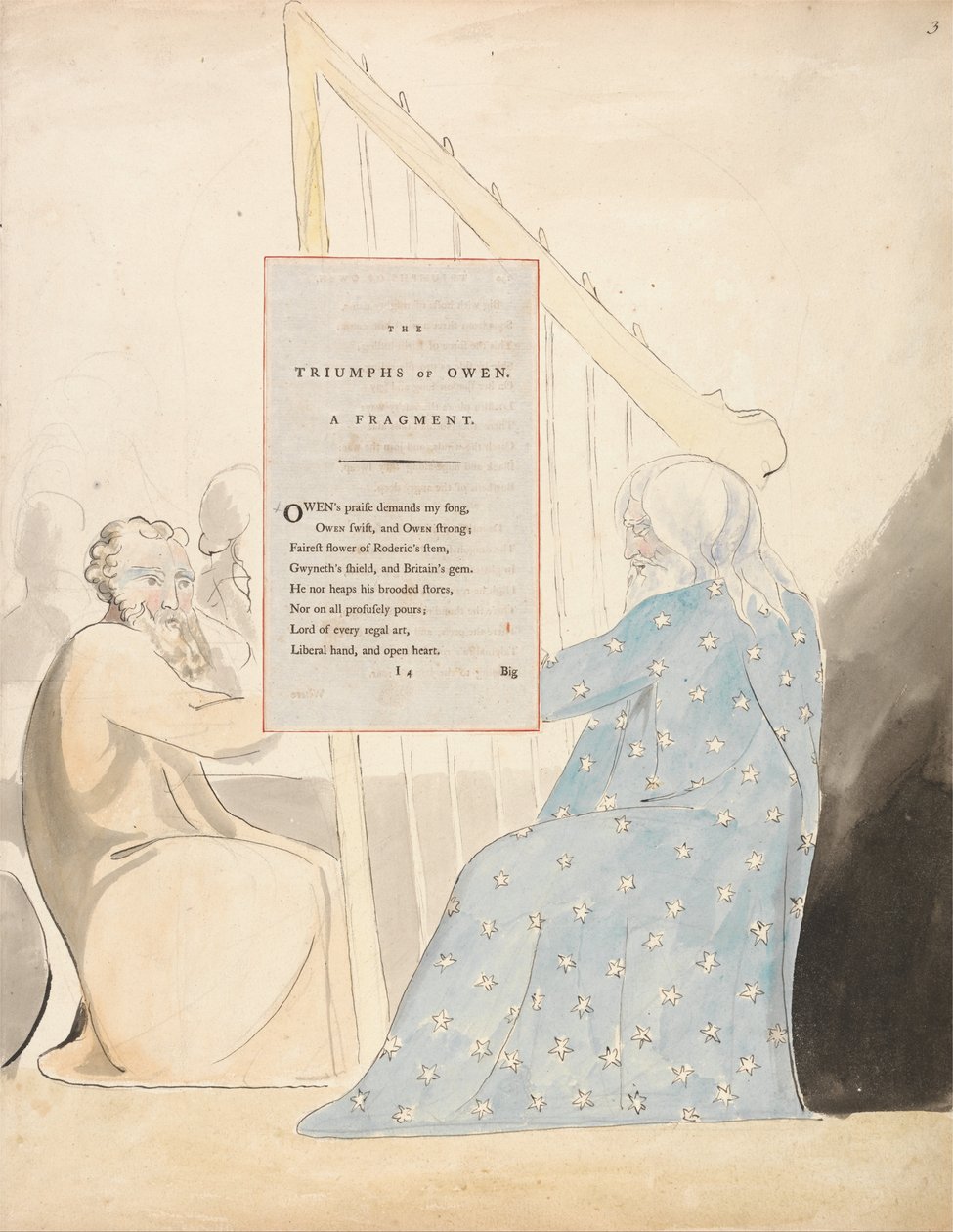 Thomas Greyn runot, Design 89, Owenin voitot. tekijältä William Blake