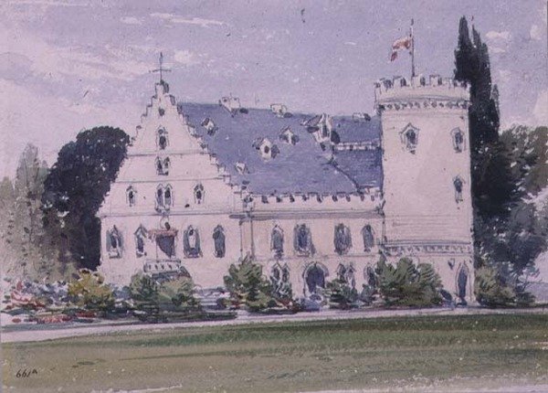 Matkamuistoja Rosenausta, kuningatar Victorian miehen, HRH:n prinssimiehen syntymäpaikasta tekijältä William Callow
