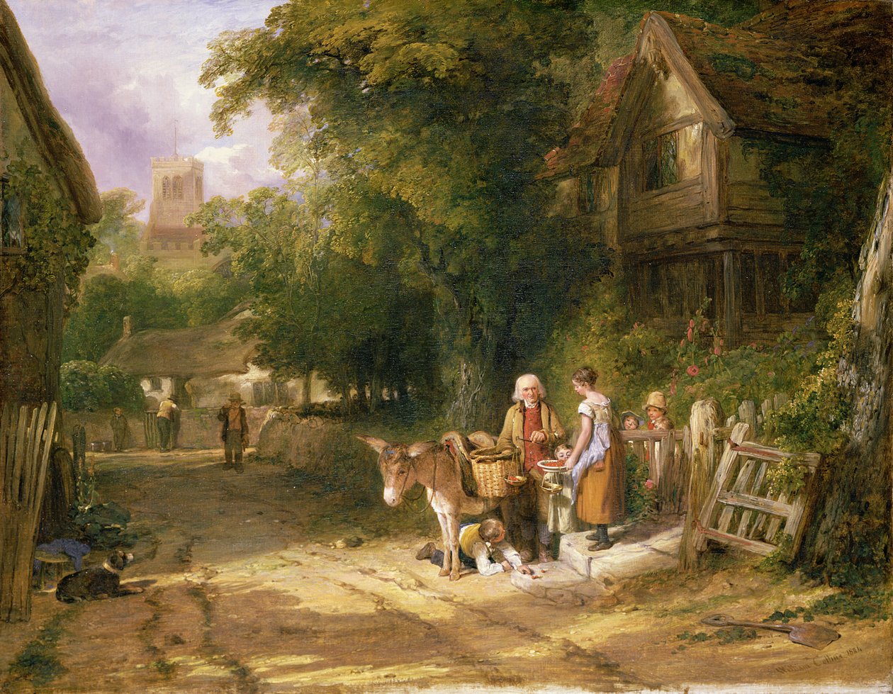 Kirsikkamyyjä, 1824 tekijältä William Collins