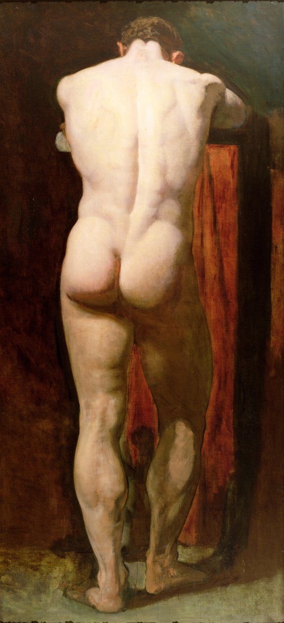 Seisova mies alaston tekijältä William Etty
