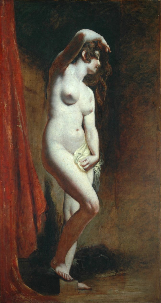 Kylpijä, noin 1825-30 tekijältä William Etty