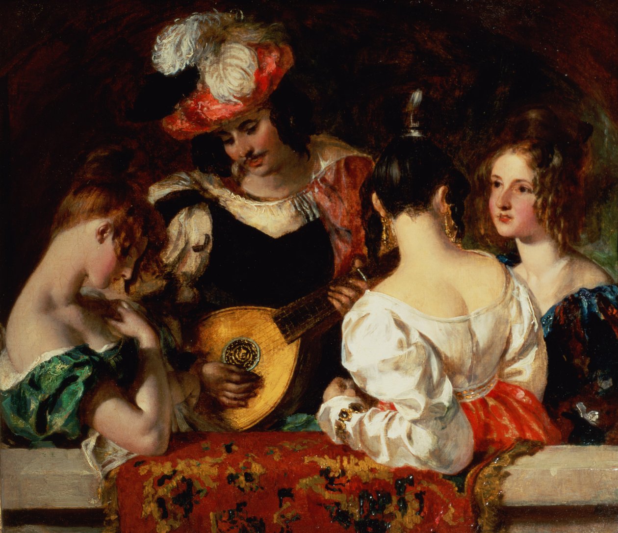 Luutusoitin (öljy) tekijältä William Etty