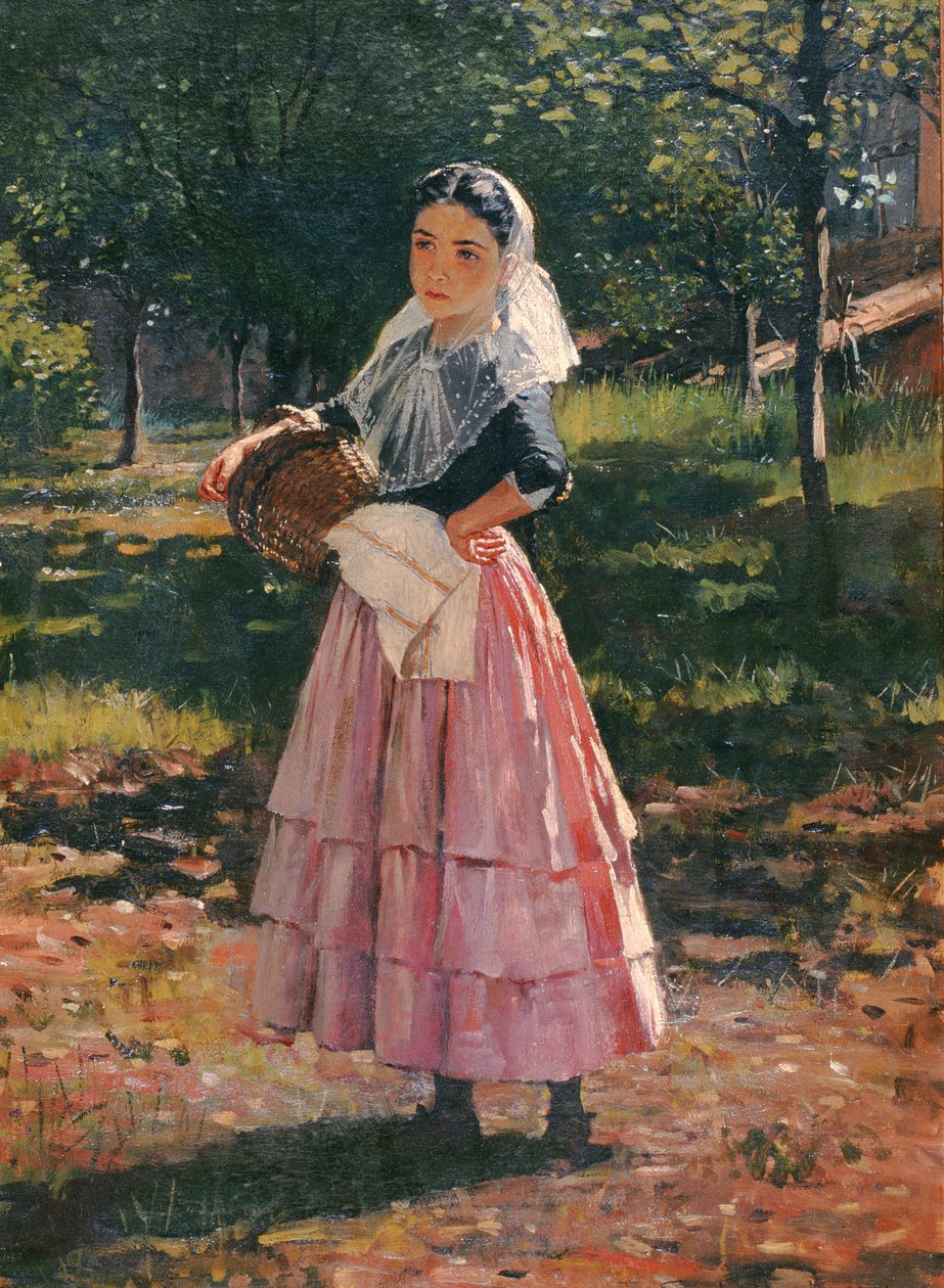 Espanjalainen tyttö, 1875 tekijältä William Ewart Lockhart