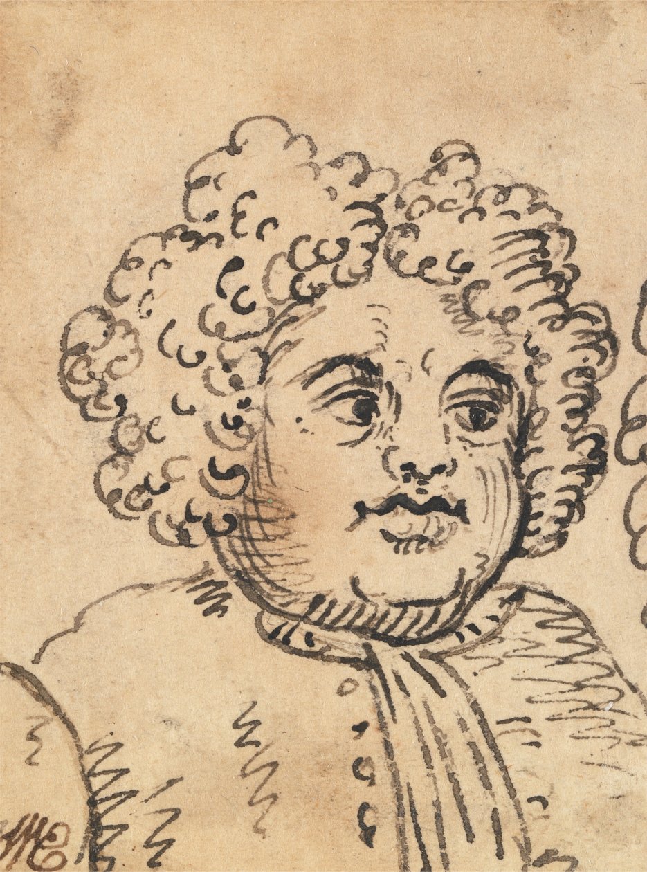 Groteski urospää tekijältä William Hogarth