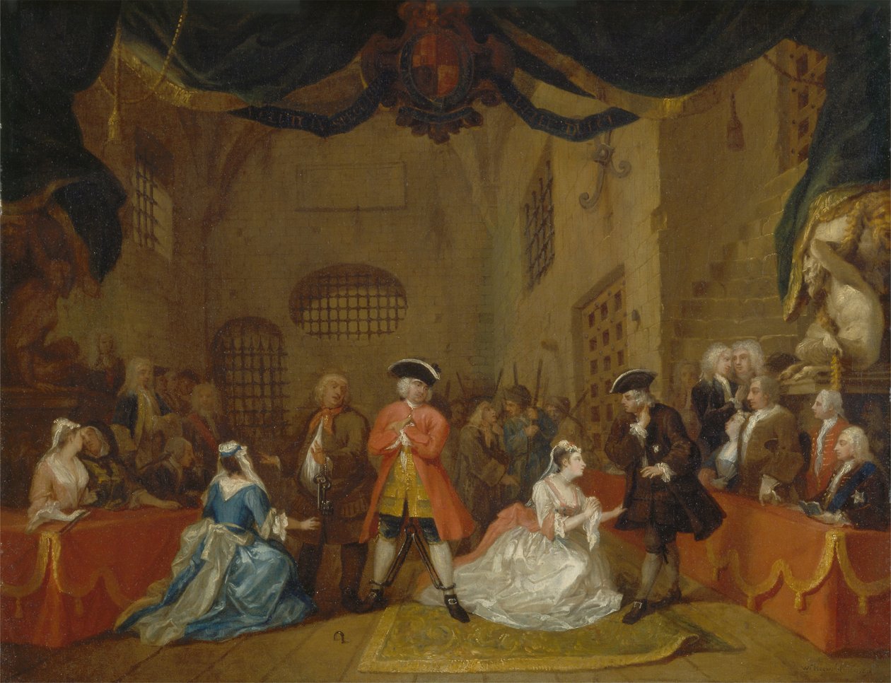 Kerjäläisten ooppera tekijältä William Hogarth