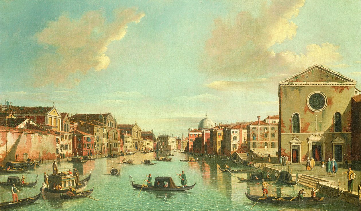 Grand Canal, Venetsia, 1700-luku tekijältä William James