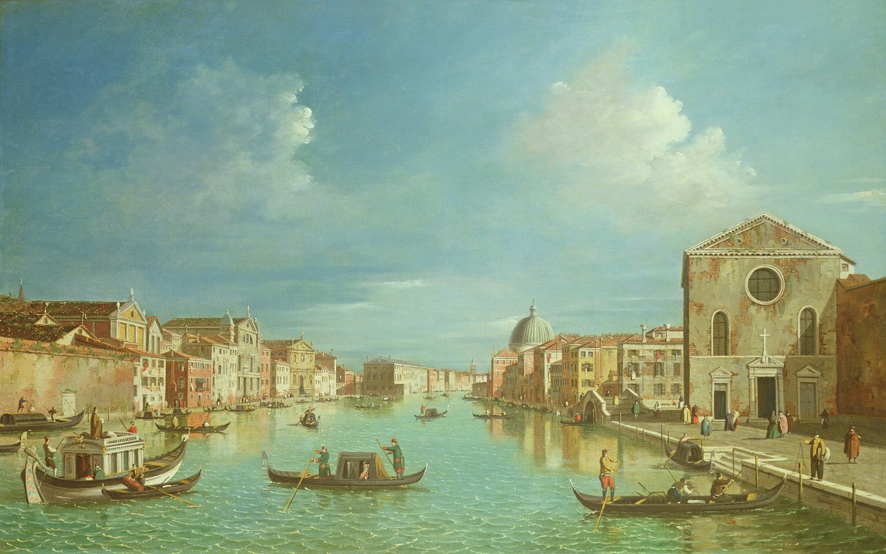 Venetsialainen näkymä, 1700-luku tekijältä William James