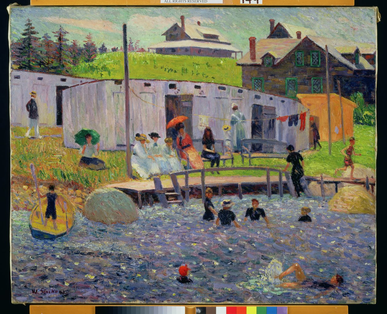 Chester Bathing Hour tekijältä William James Glackens