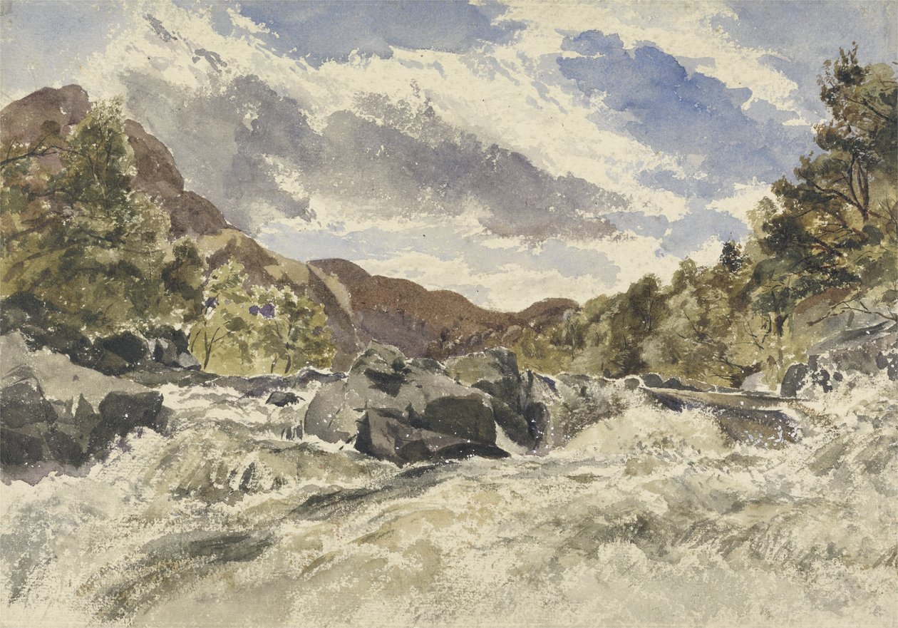Mountain Torrent (wc paperilla) tekijältä William James Muller