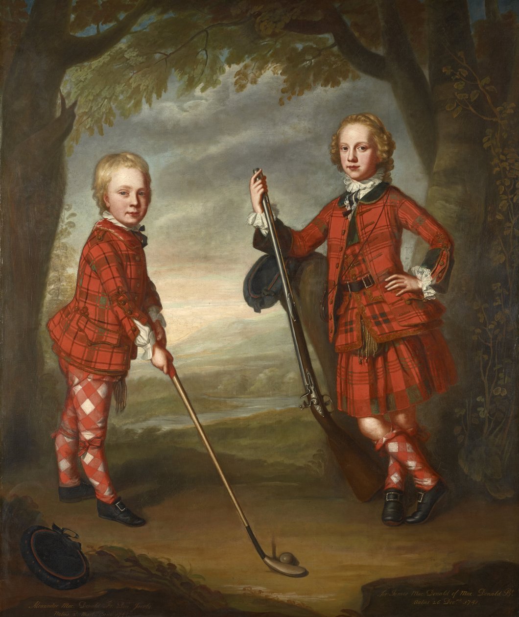 Sir James Macdonald ja Sir Alexander Macdonald tekijältä William Mosman