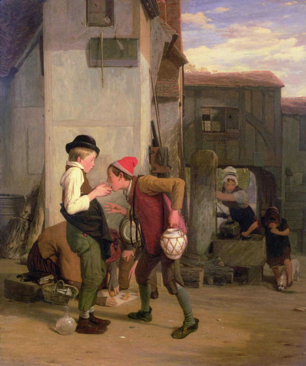 Purenta lainaamassa tekijältä William Mulready