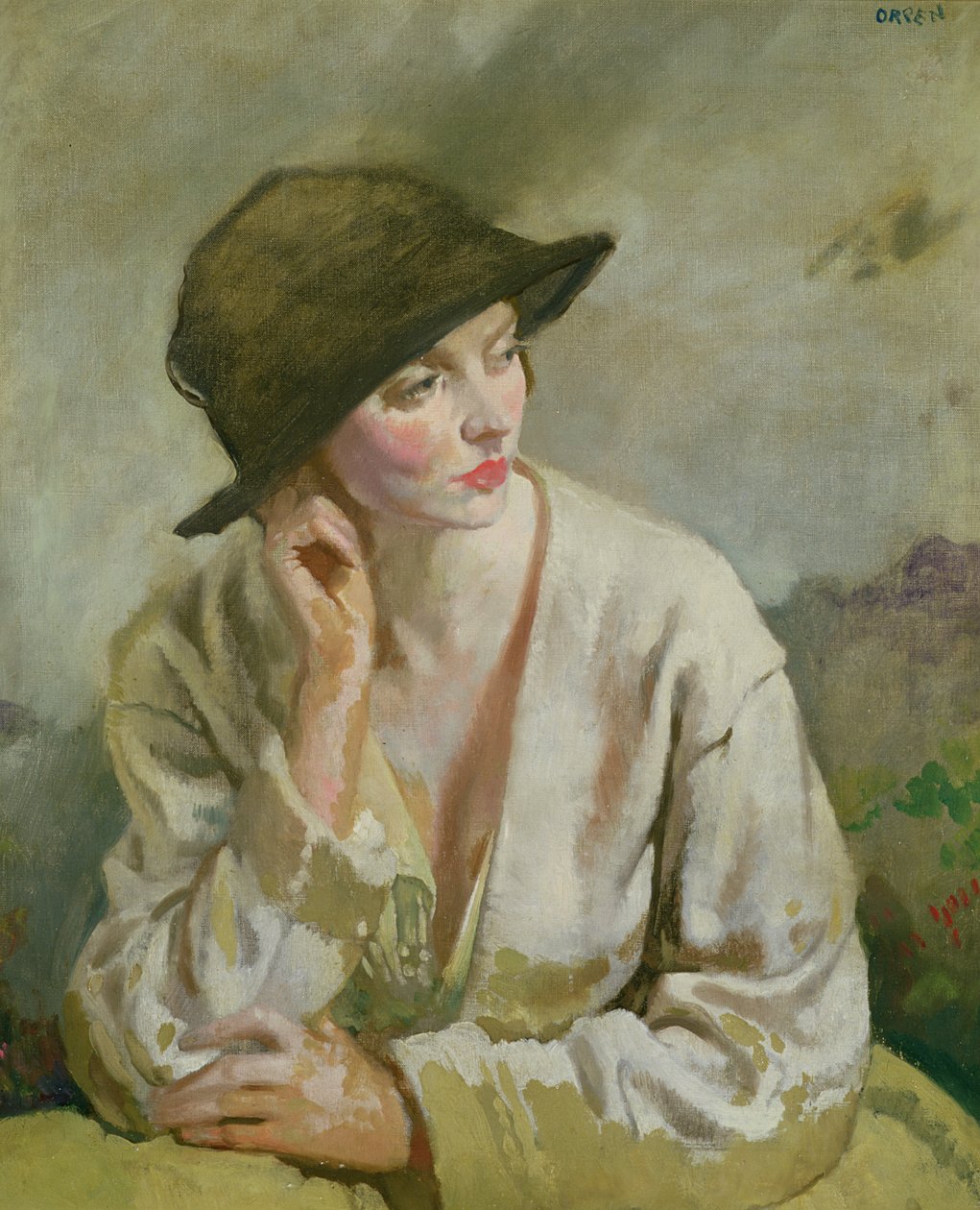 Neiti Sinclairin muotokuva tekijältä William Orpen