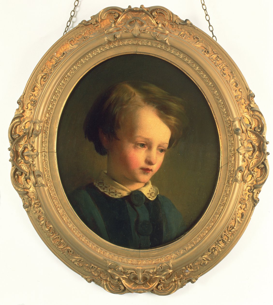 Pojamaalaus, Dickensin ihanne Pikku Paul ("Dombey and Son") tekijältä William Quiller Orchardson