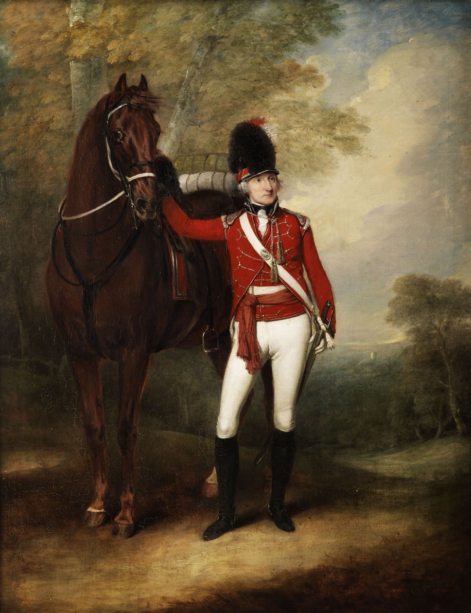 Eversti Charles Herriesin (1745–1819) muotokuva tekijältä William Redmore Bigg
