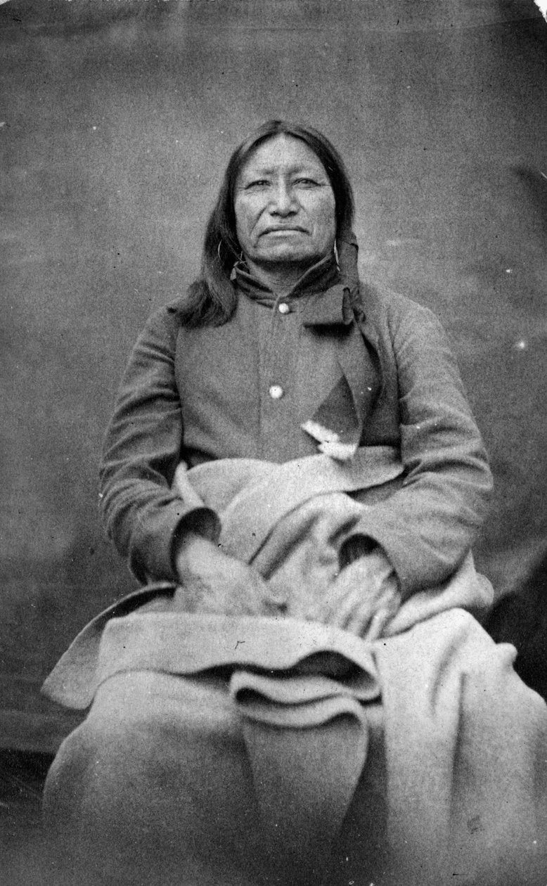 Spotted Tail, Sioux Chief, n. 1870 tekijältä William Richard Cross