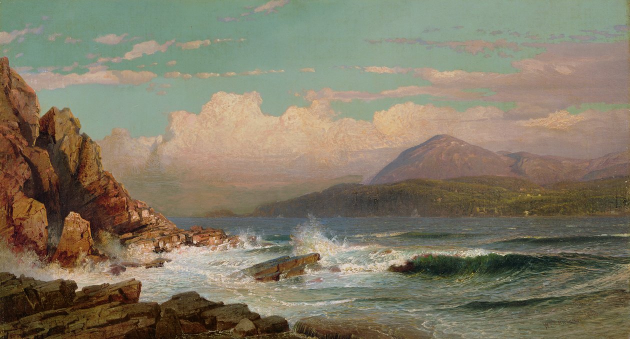 Mt. Desert, Maine, 1866 tekijältä William Trost Richards