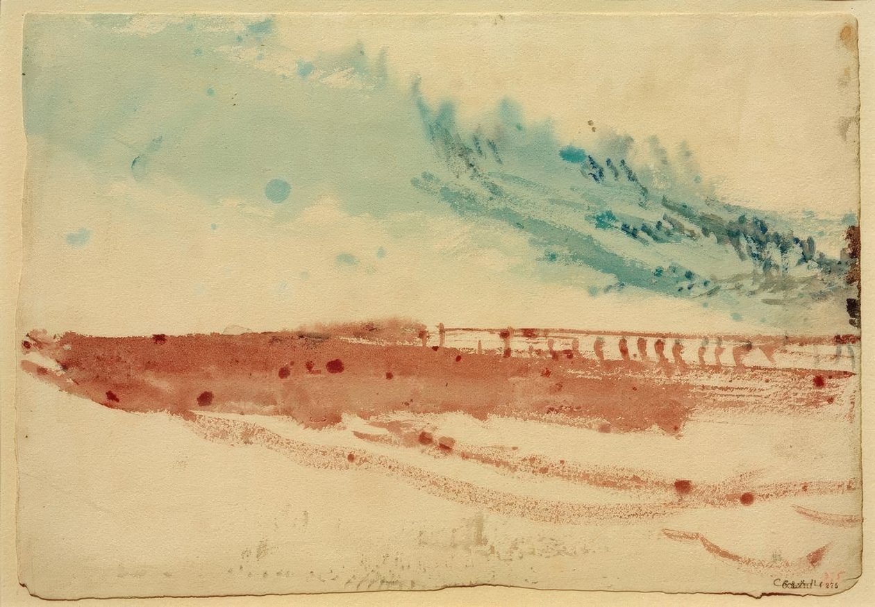 Hiekkajoukko (?) tekijältä Joseph Mallord William Turner