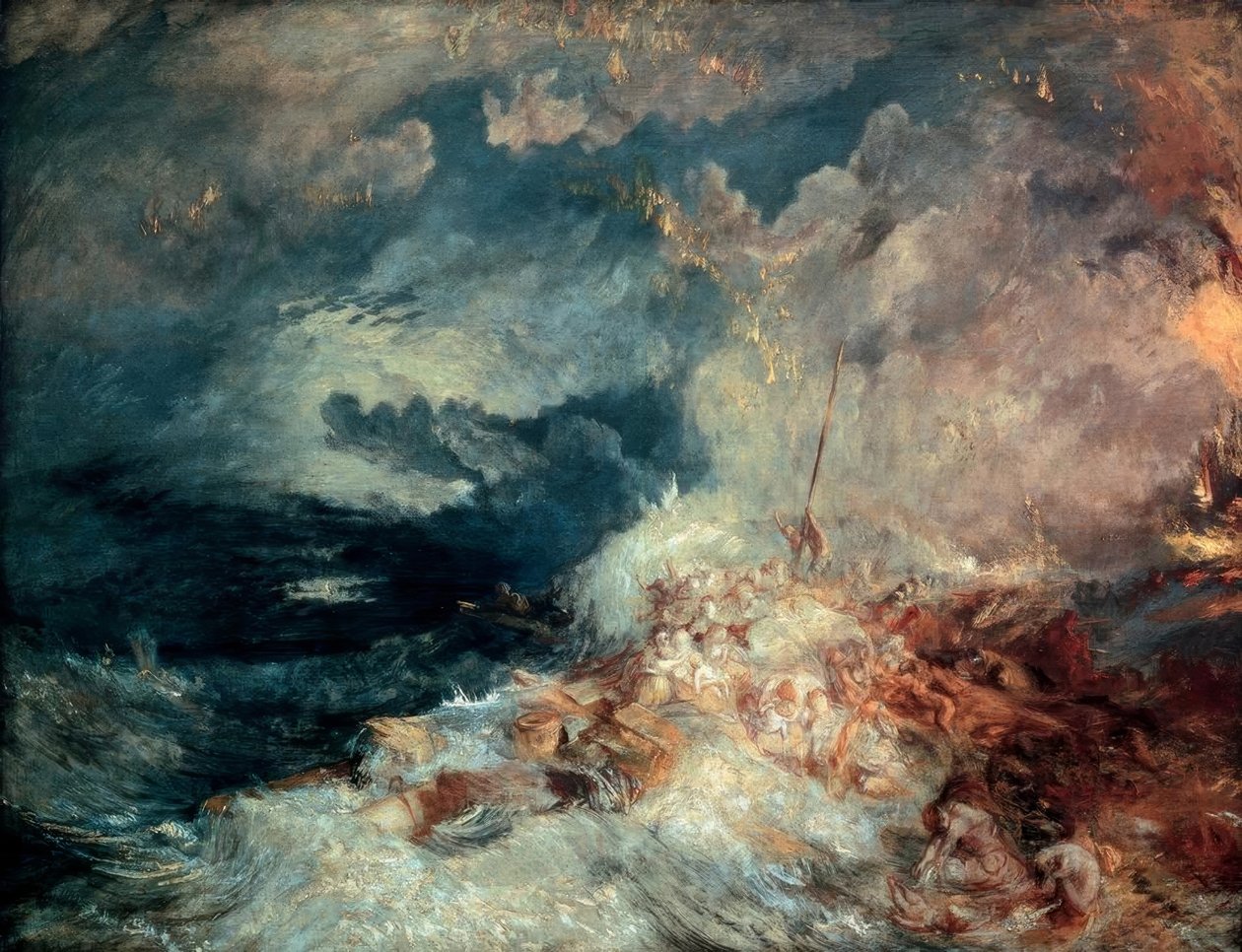Tuli merellä tekijältä Joseph Mallord William Turner