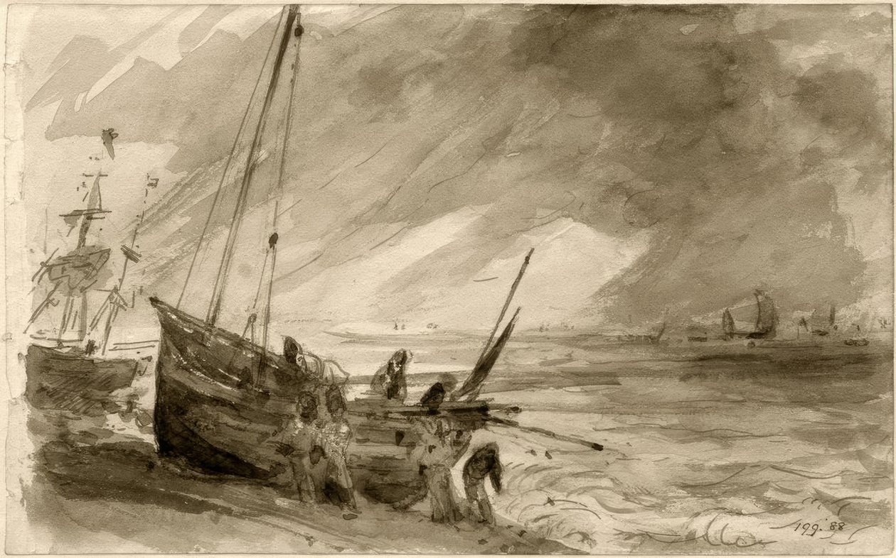 Kyste bei Brighton tekijältä Joseph Mallord William Turner