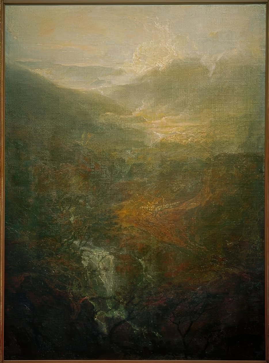 Aamu Coniston Fellsin keskellä Cumberlandissa tekijältä Joseph Mallord William Turner