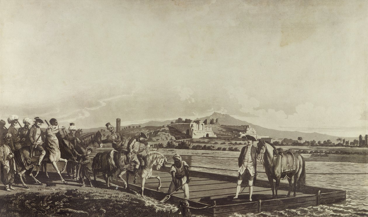 Näkymiä Levantissa: Miletuksen teatteri, 1780 (etsaus ja akvatinta) tekijältä William after Pars