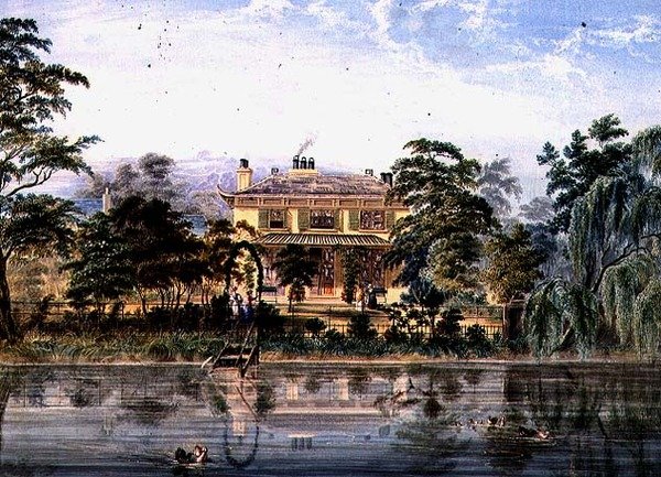 Kiinalainen huvila tekijältä Joseph Mallord William Turner