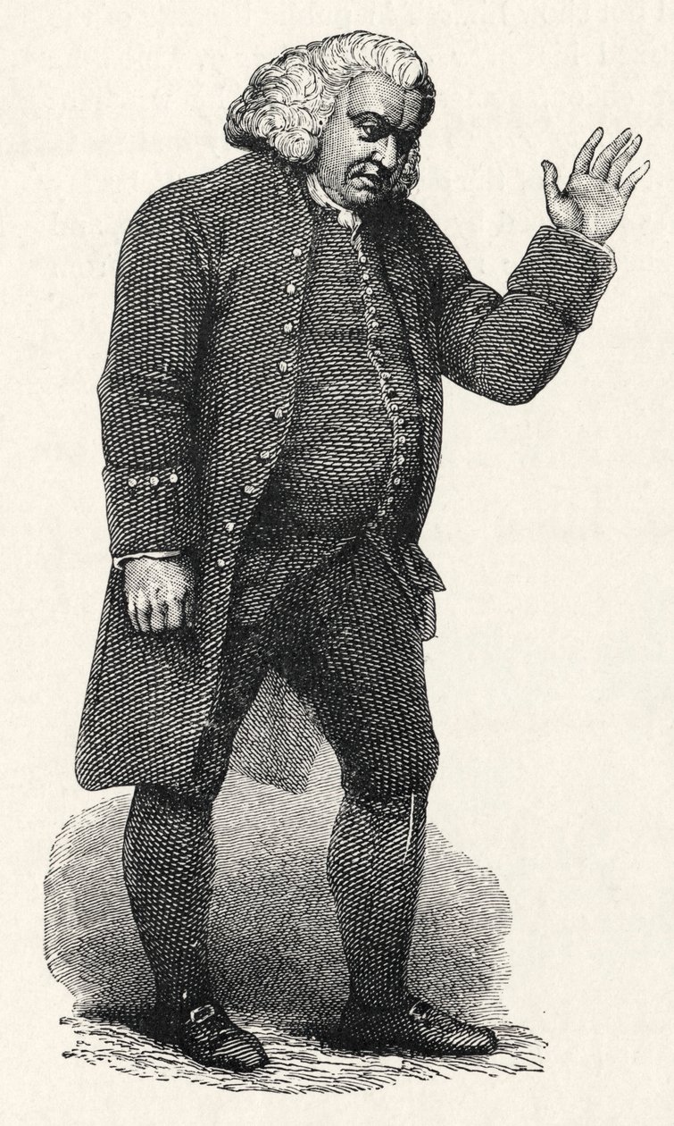 Samuel Johnson - englanti tekijältä William (after) Finden