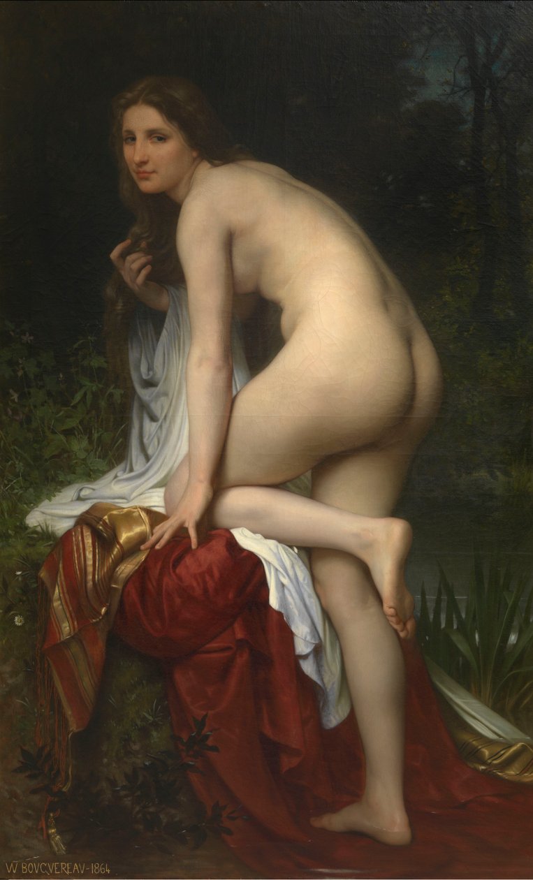 Badende (uivailija) tekijältä William Adolphe Bouguereau