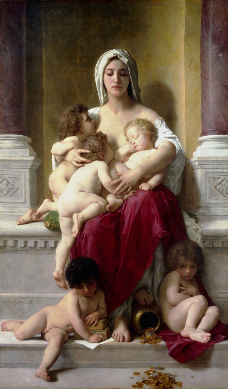 Hyväntekeväisyys tekijältä William Adolphe Bouguereau