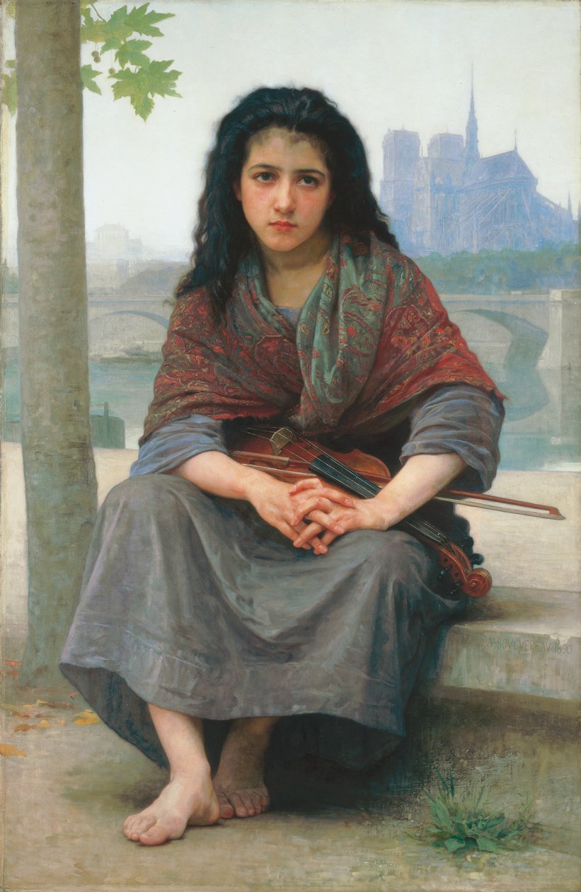 Asunnottomat, 1890 tekijältä William Adolphe Bouguereau