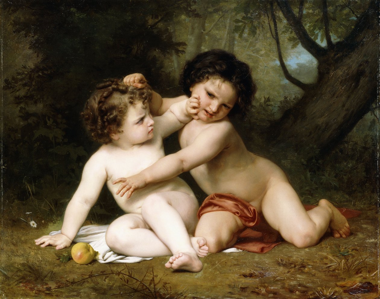 Taistelu, 1864 tekijältä William Adolphe Bouguereau