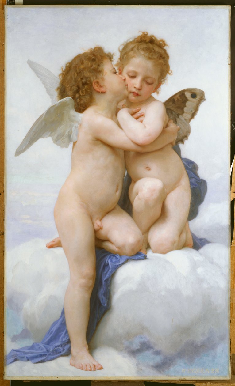 Ensimmäinen suudelma tekijältä William Adolphe Bouguereau