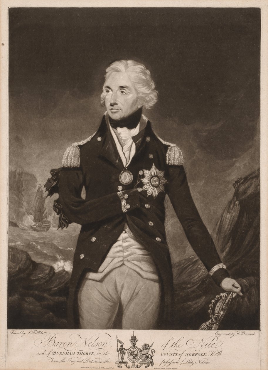 Horatio Nelson. tekijältä William Barnard