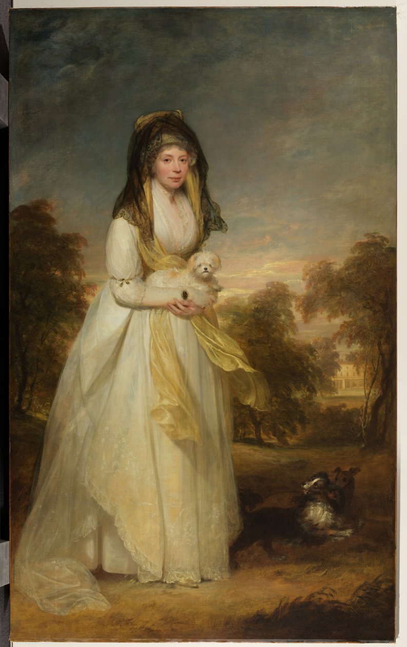 Kuningatar Charlotten muotokuva (1744-1818) tekijältä William Beechey