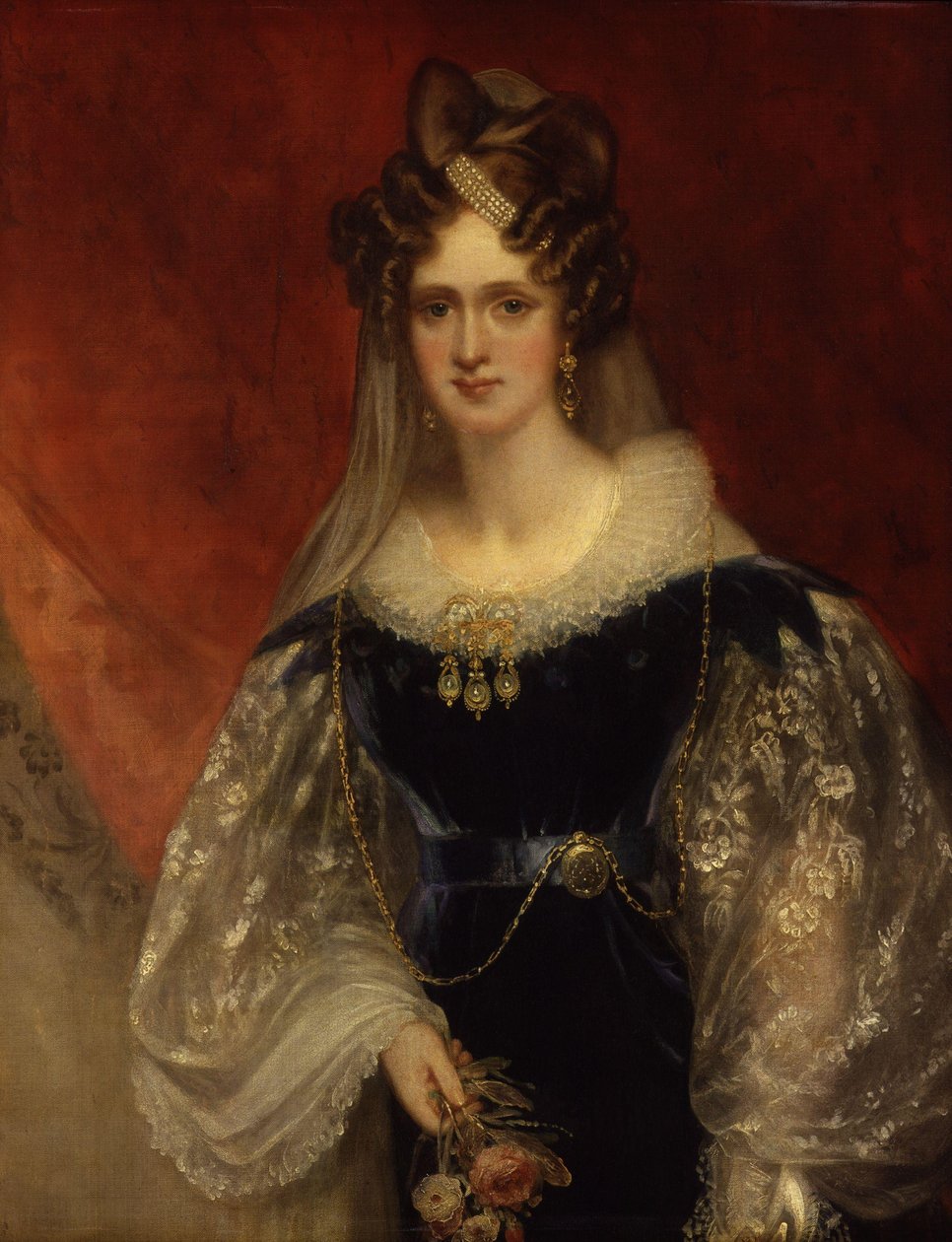 Kuningatar Adelaide (Saksi-Meiningenin prinsessa Adelaide) tekijältä William Beechey