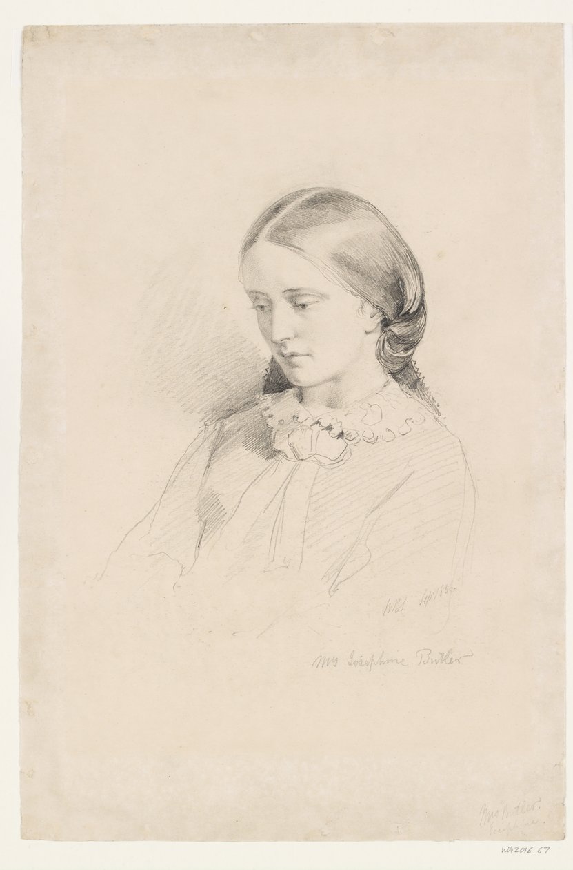 Josephine Butler, varhainen feministinen kampanja tekijältä William Bell Scott