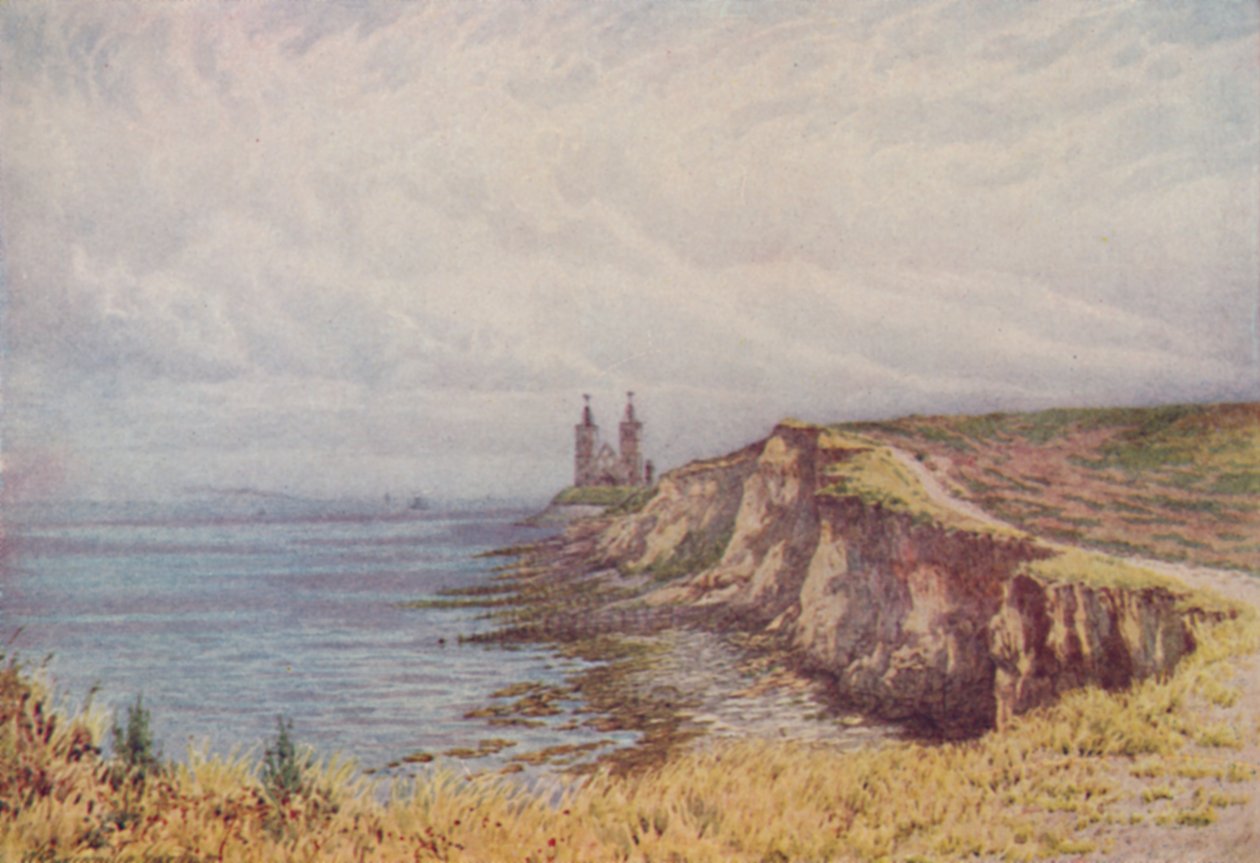 The Cliffs at Reculver, 1910 tekijältä William Biscombe Gardner