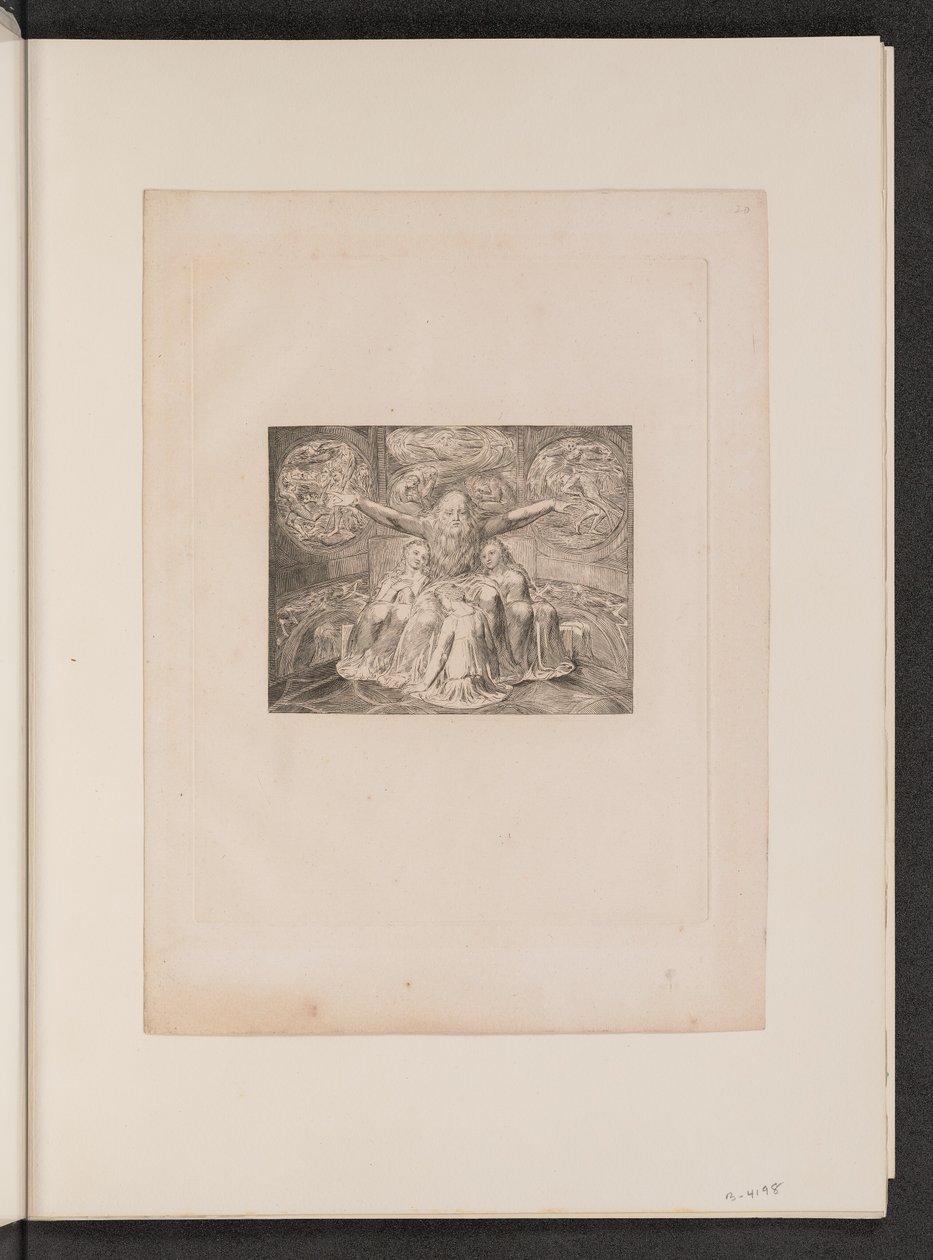 Job ja hänen tyttärensä tekijältä William Blake