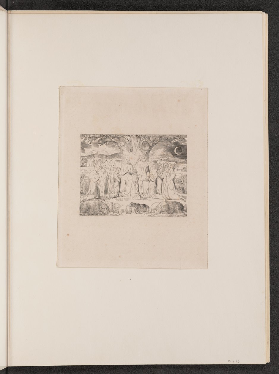 Job ja hänen perheensä tekijältä William Blake