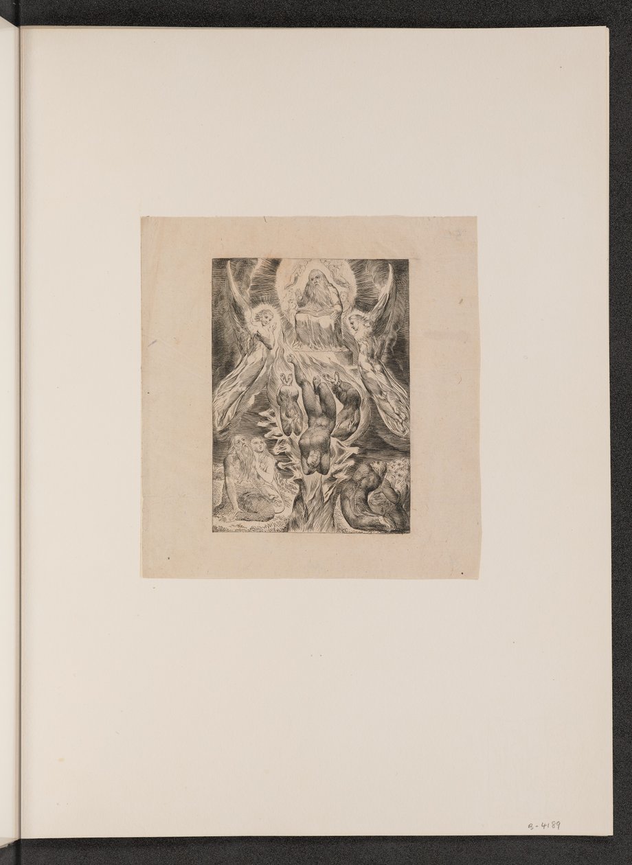 Saatanan lankeemus, 1825. tekijältä William Blake